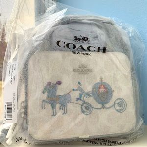 NWT Coach Disney Box Crossbody Cinderella Bag